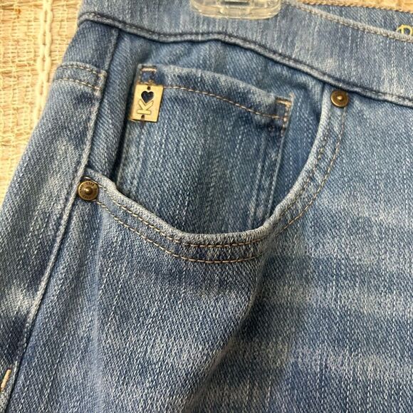 Belle ladies 12 light blue denim jeans - Picture 2 of 8